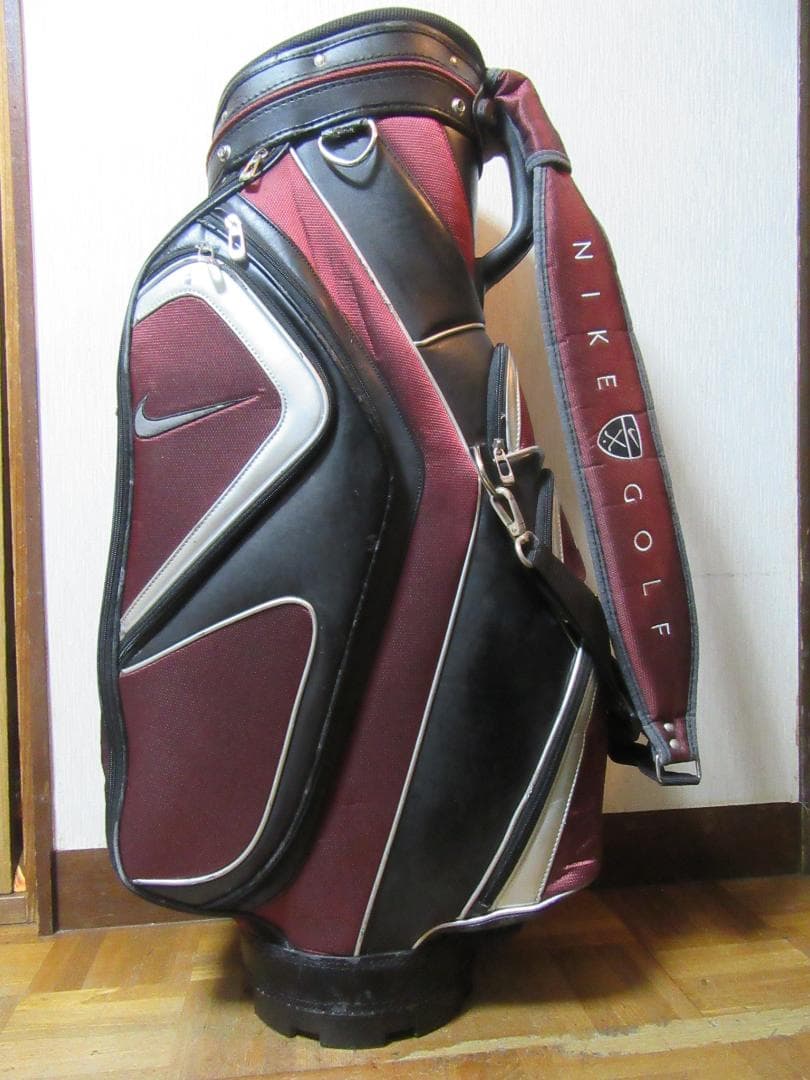 ★☆★ナイキ★NIKE GOLF★3点式ゴルフバック★ワイン/ブラック ★☆★