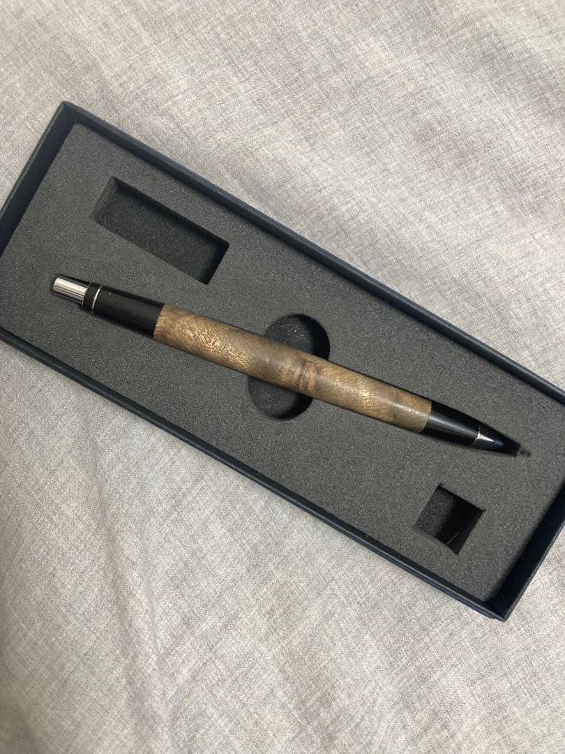 UKのメッセージ返信　野原工芸　マーブルウッド　シャープペンシル　旧型