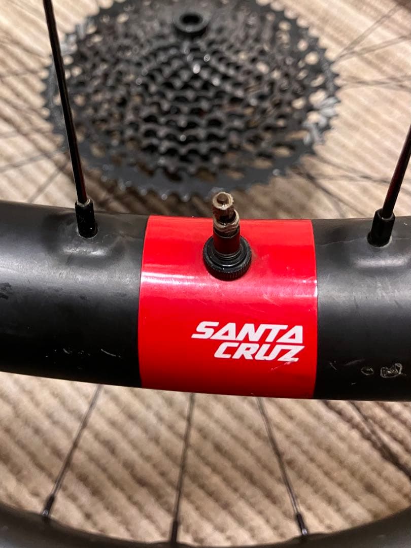 MTBサンタクルズ ホイール 27.5 リザーブ スプロケ ディレイラー 付き