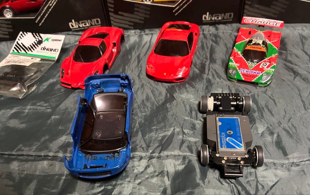 京商 dNano インプレッサ シャーシ・ボディセットタイプRM 未使用ボディ他