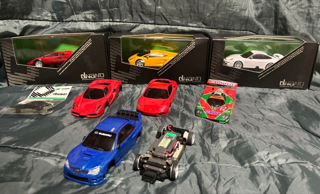 京商 dNano インプレッサ シャーシ・ボディセットタイプRM 未使用ボディ他