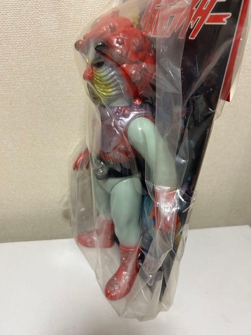 希少メディコム・トイ×東映レトロソフビ★初期キノコモルグ　仮面ライダーに登場する