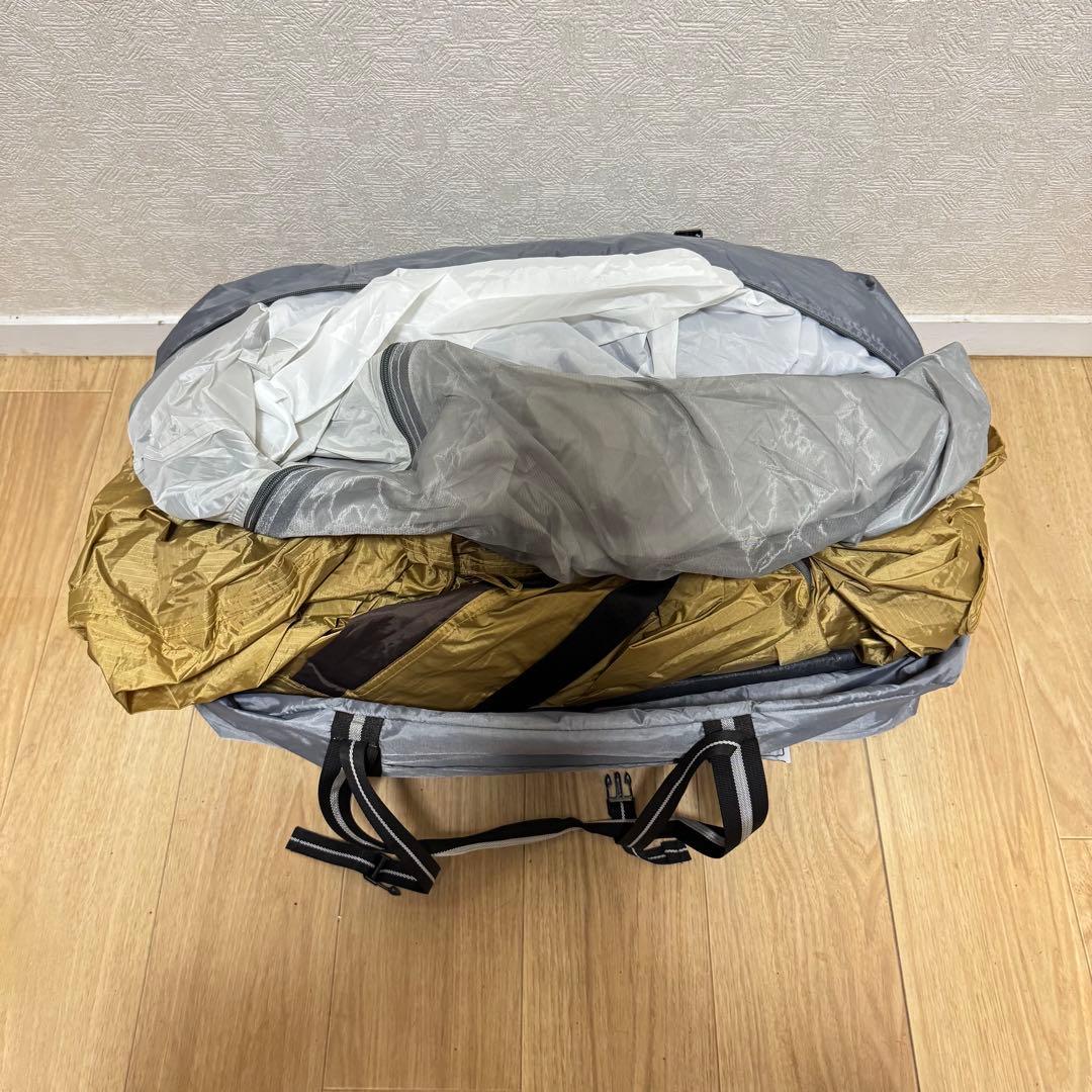 テントファクトリー フォーシーズン トンネル2ルームテント L