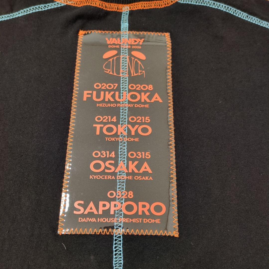 VAUNDY DOMETOUR2026 SILENCE T-shirt Mサイズ