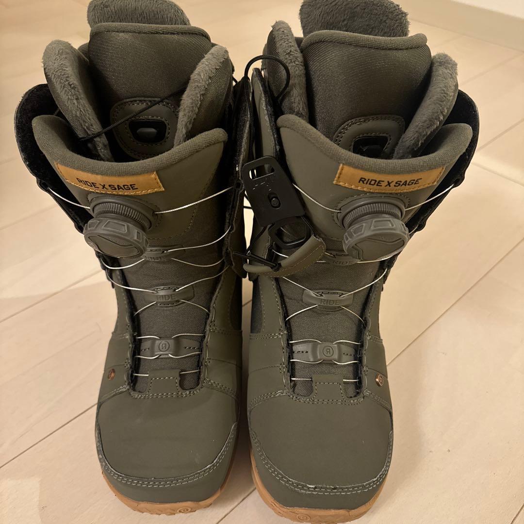 RIDE X SAGE 女性用スノーボードブーツBOA