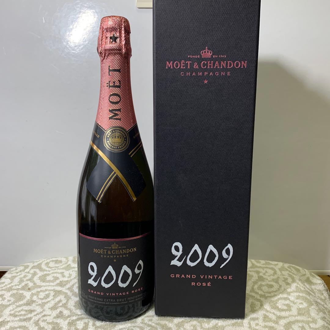 新品未開封　モエ・エシャドン グラン・ヴィンテージ・ロゼ2009　専用箱入り