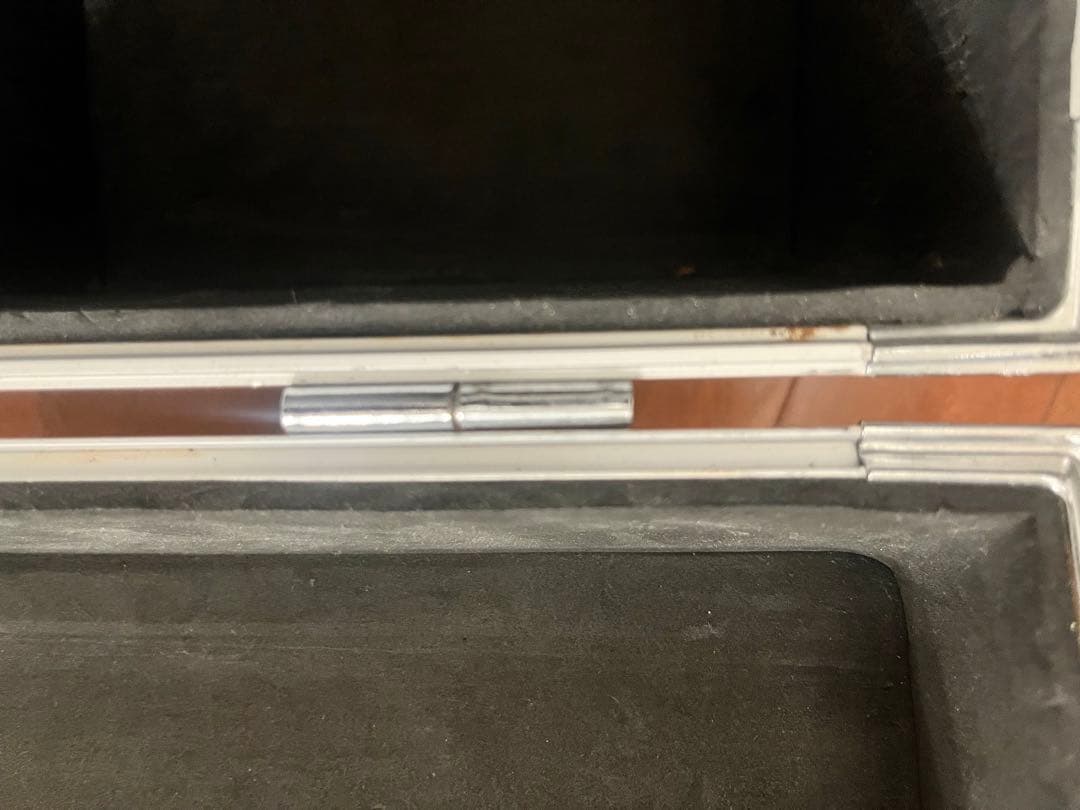 7インチレコード　シルバー　ハードケース