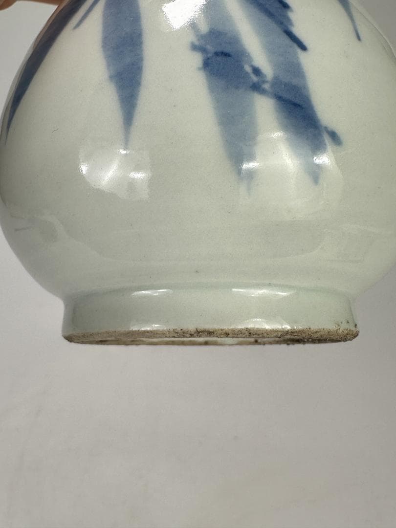 韓国美術　李朝時代　李朝　白磁　竹文　染付　青磁　徳利　花瓶　時代物　朝鮮古陶磁