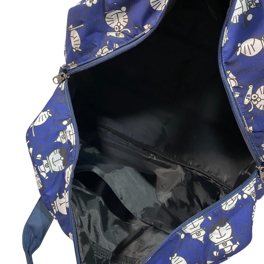 JACK BUNNY ジャックバニー×ドラえもん ボストンバッグ ブルー