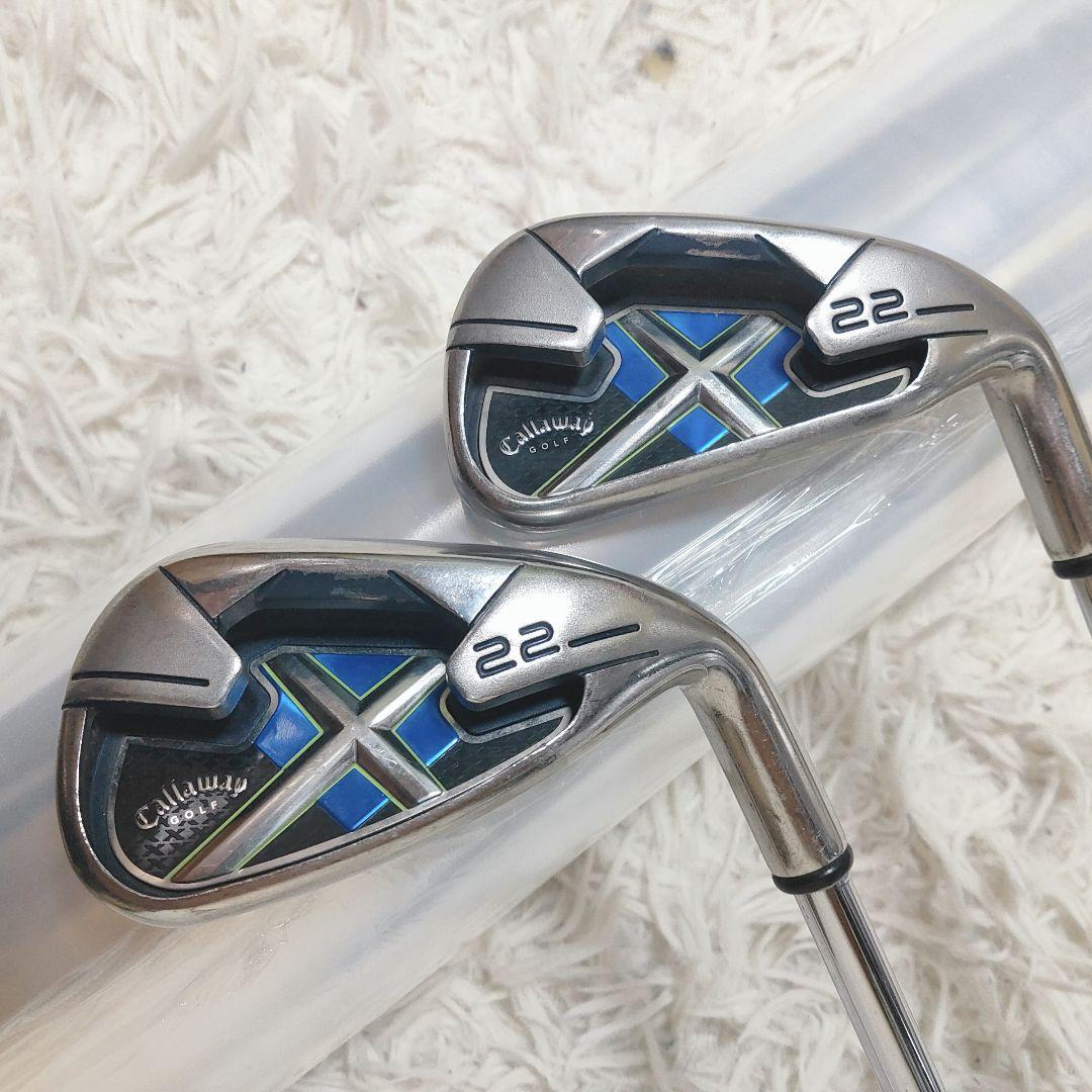 ★キャロウェイ X-22 6本アイアンセット S Callaway X22