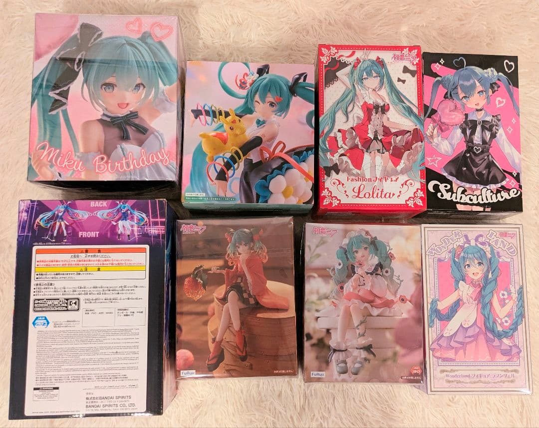 初音ミク　フィギュア　まとめ売り　ガンダム　fashion　Rody　ロリータ