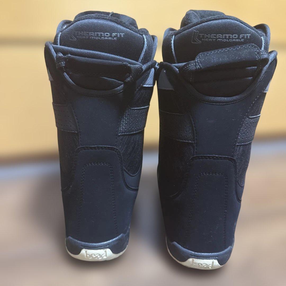 HEADスノーボードブーツブラック STRIKE BOA 25㎝