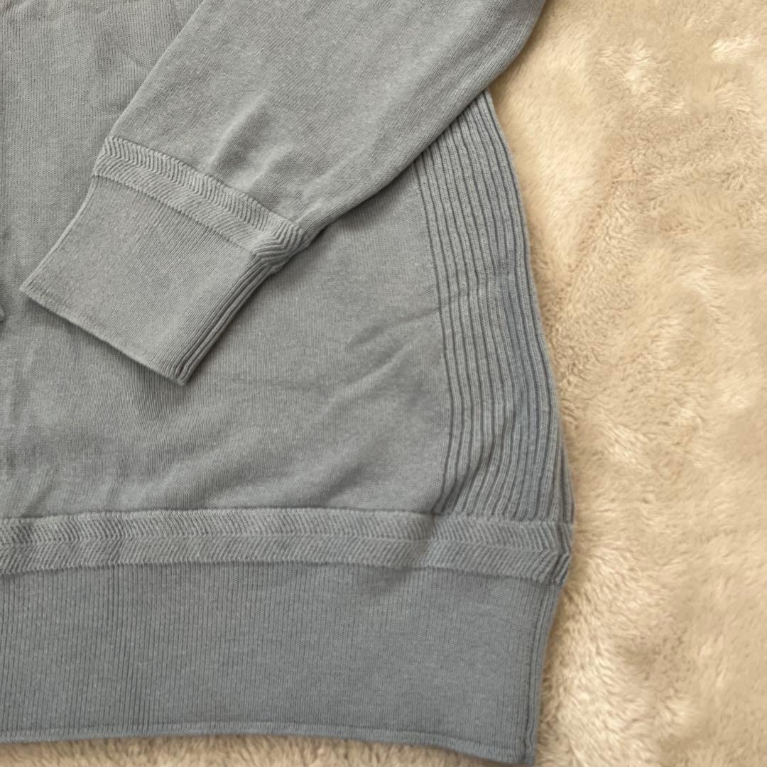 BRIEFING ニットセーター　ライトグレー　L　メンズ