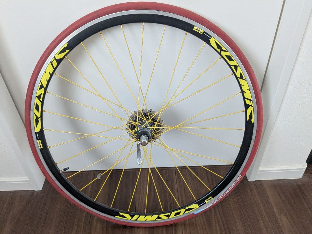 ロードバイク　手組ホイール(リアのみ)