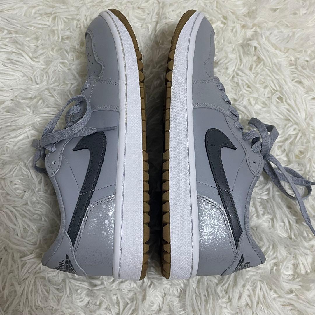 新品未使用 ナイキ エアジョーダン1 ロー G ウルフグレーガム　26.5