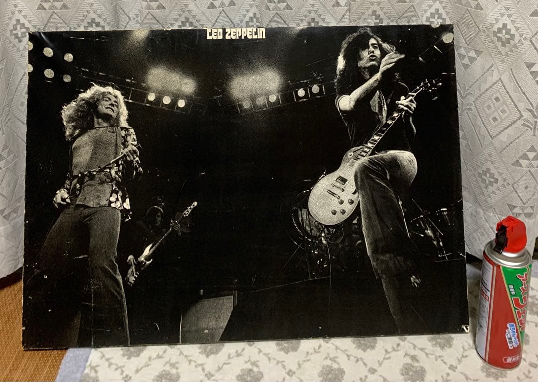 レッドツェッペリン 当時物パネルポスター　ビカミング