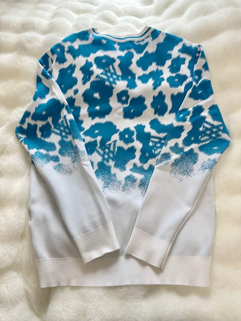 【美品】ANEW FLOWER PATTERN SWEATER/XL