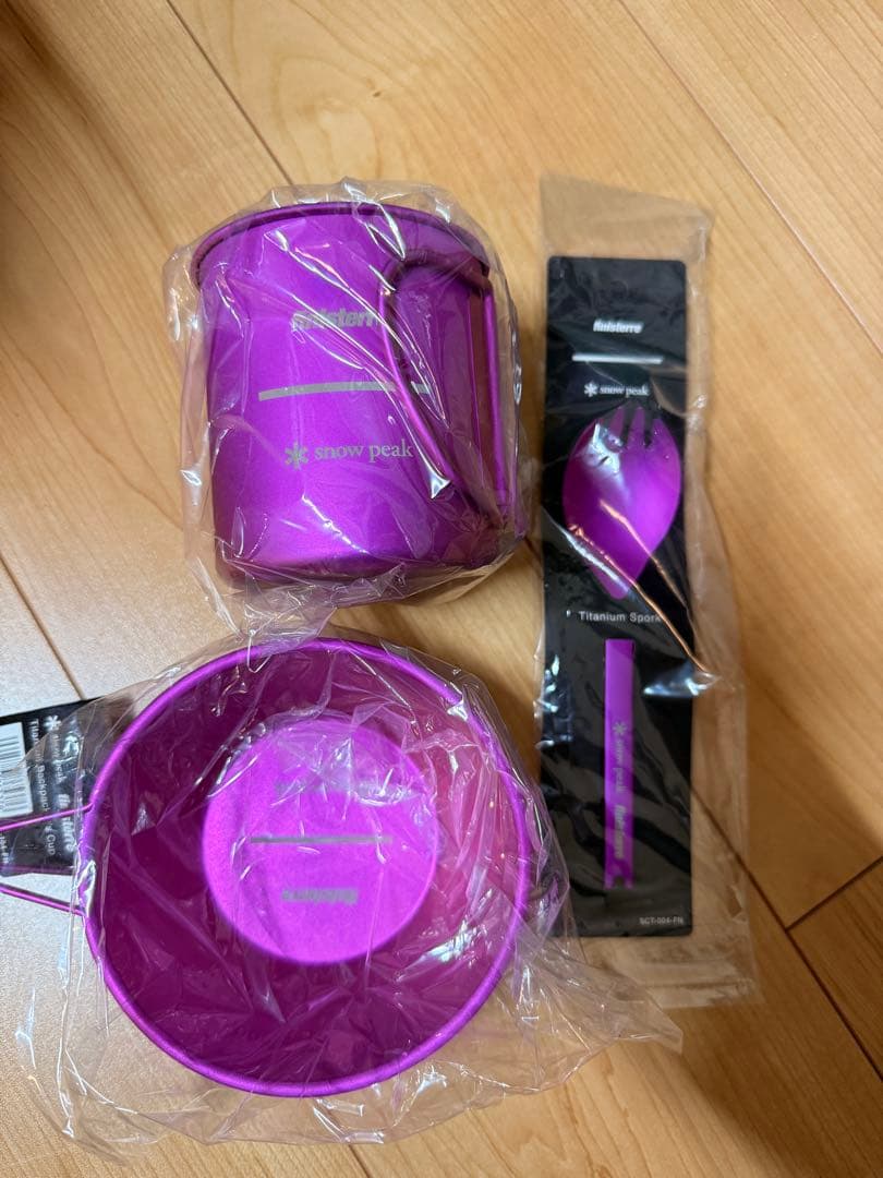 【限定】 peak finisterreチタンシェラカップセット