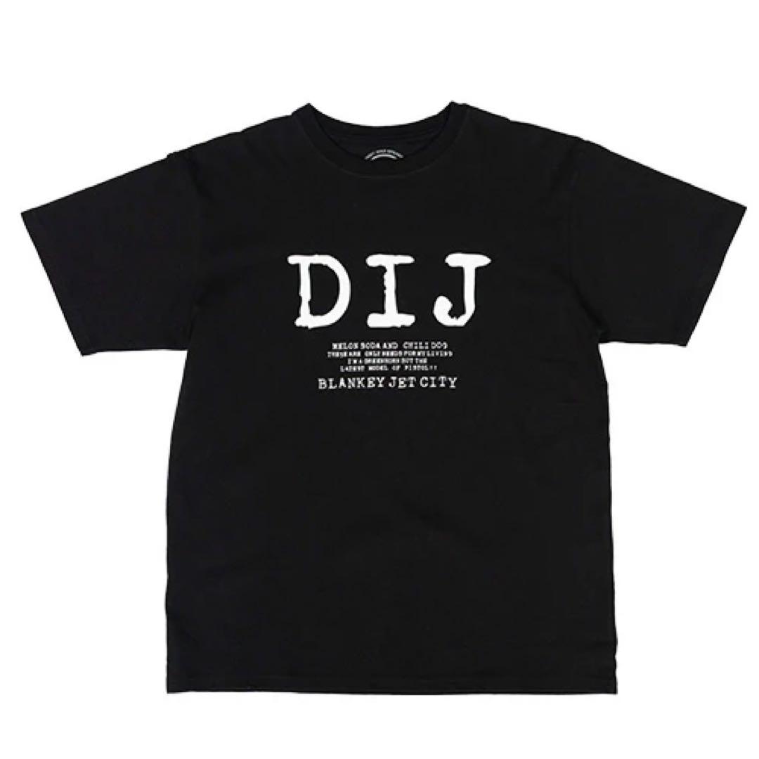 BLANKEY JET CITY Tシャツ ブラック DIJ