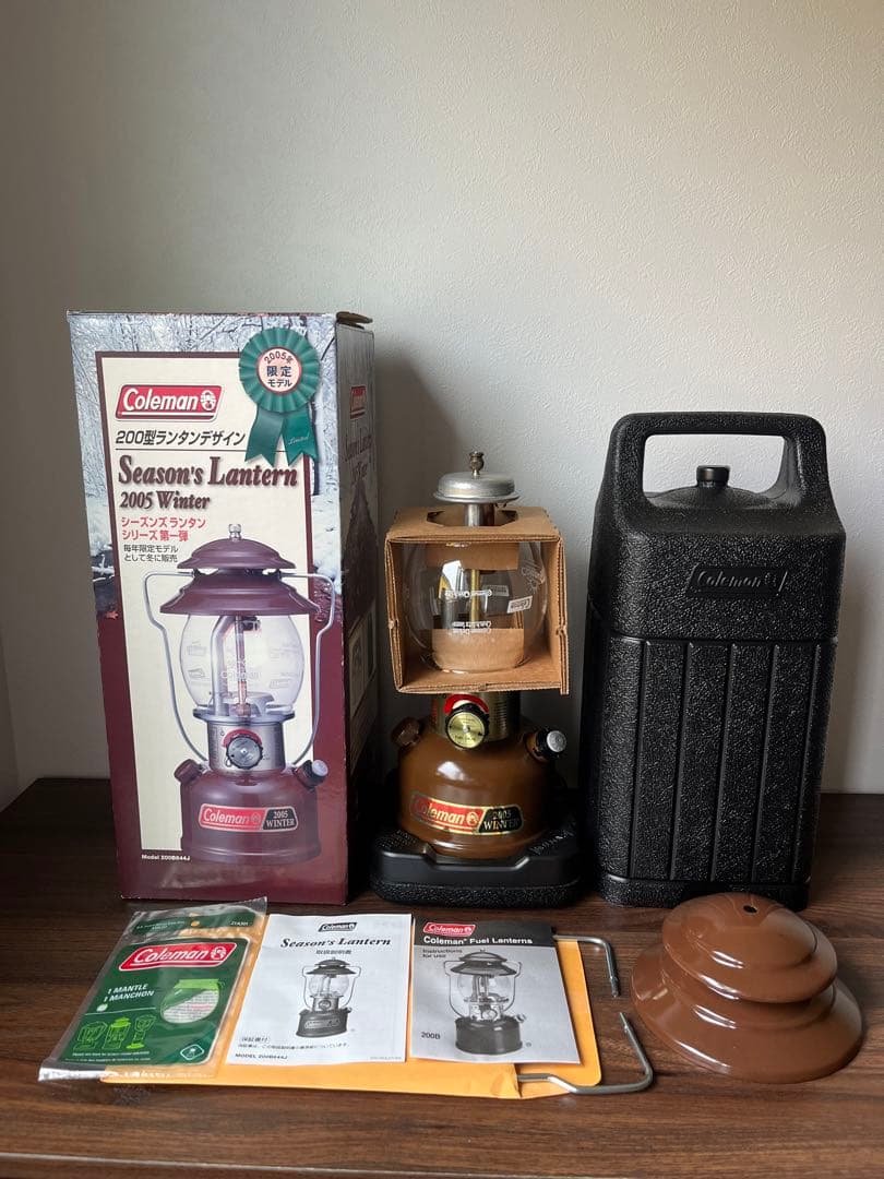 Coleman コールマン　シーズンズ　ランタン　2005 限定　新品