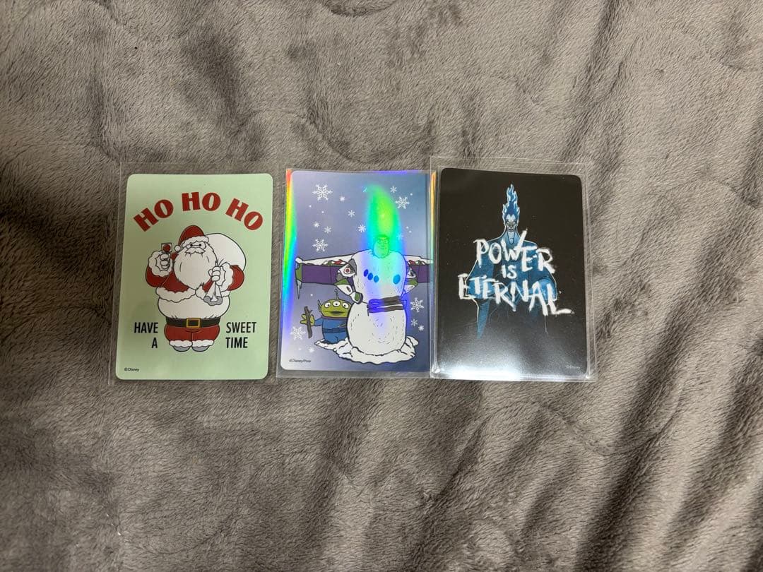 ディズニーじゃんけんカード3枚セット