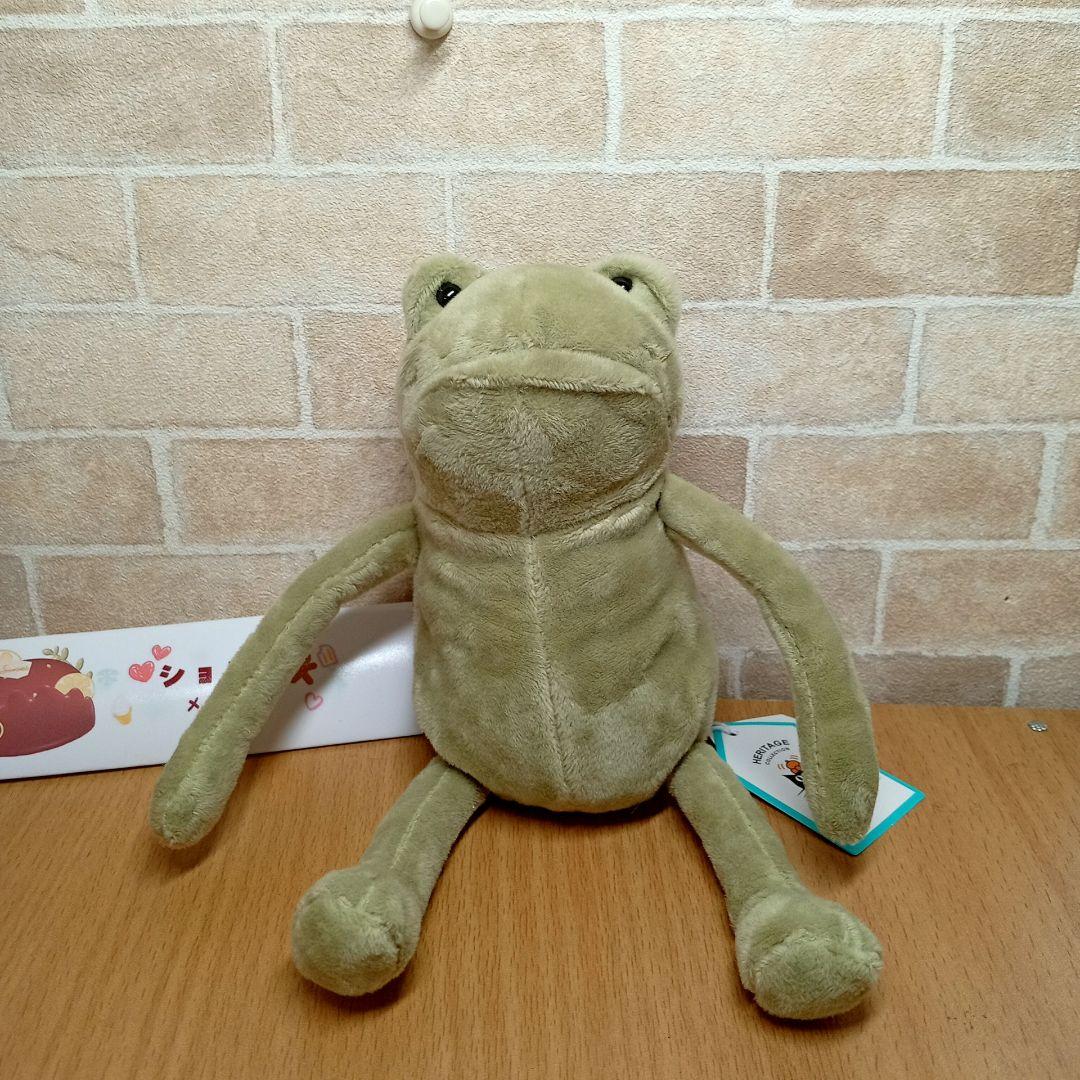  little Fergus Frog 蛙　カエルのぬいぐるみ