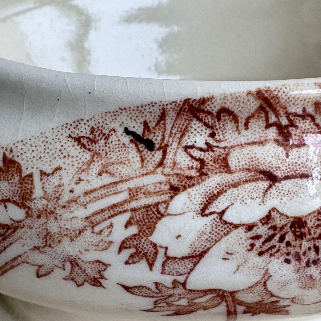 フランスアンティーク Gien ジアン Anemones アネモネ　ソーシエール