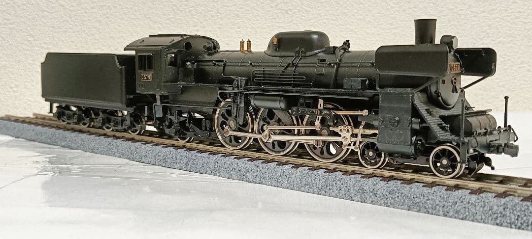 HOゲージ 天賞堂アダチ Ｃ57門デフ蒸気機関車、メンテナンス済