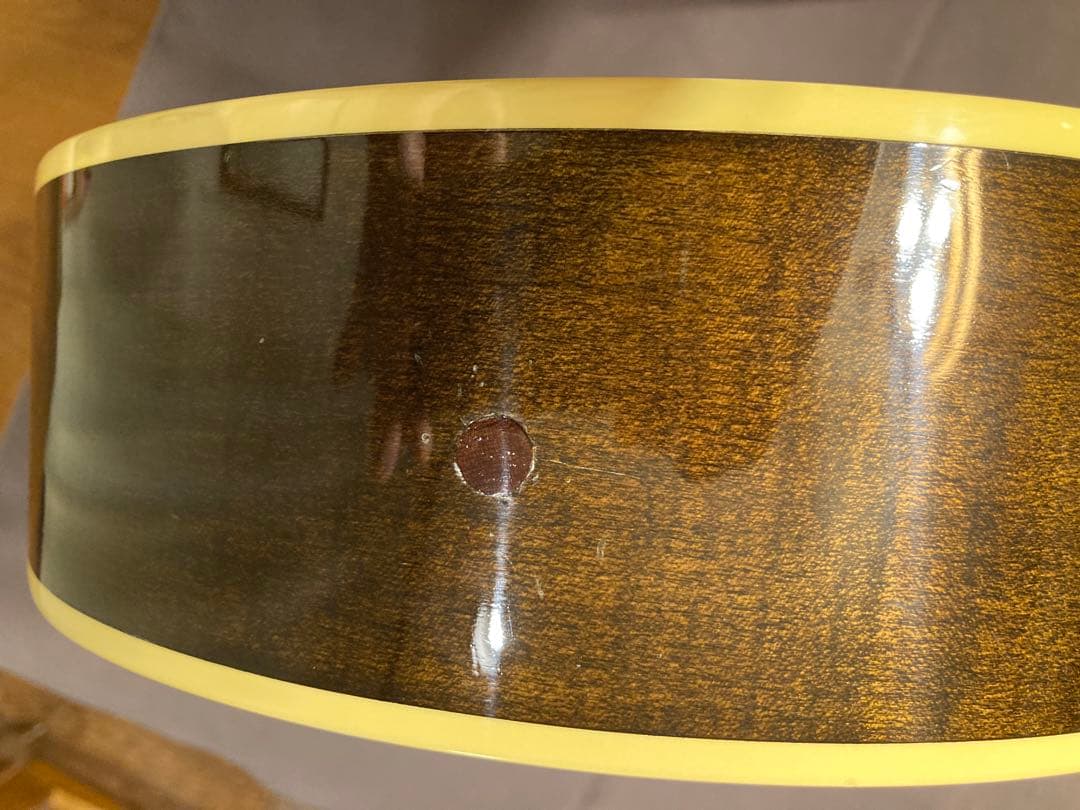 Angel ピックギター フルアコ CHAKI