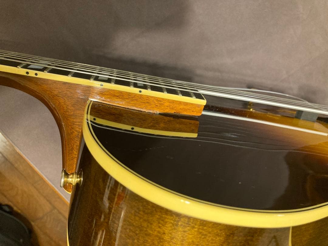 Angel ピックギター フルアコ CHAKI