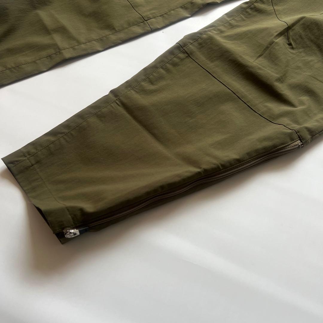 BEAMS GOLF ビームスゴルフ　裾ジップ　ジョガーパンツ　メンズ　カーキ