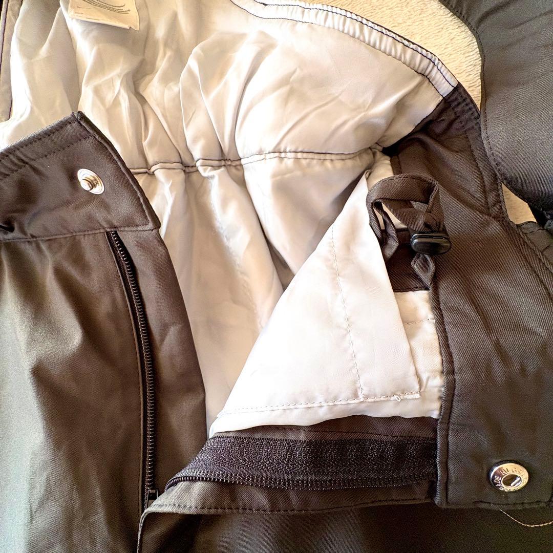 150 デサント　スキー　スノーボード　上下セット　赤　ブラック　スノーウェア