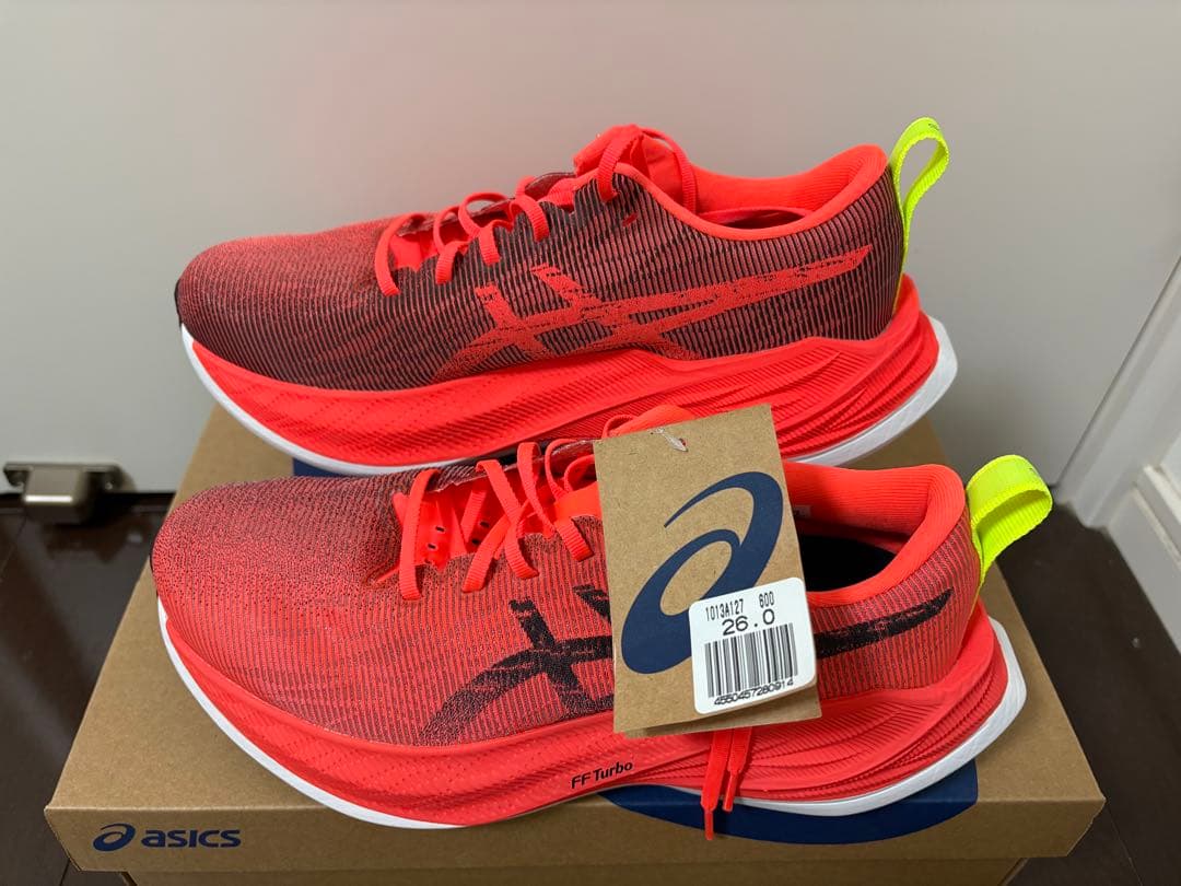 アシックス　スーパーブラスト　26.0cm 本日23:59まで値下げ