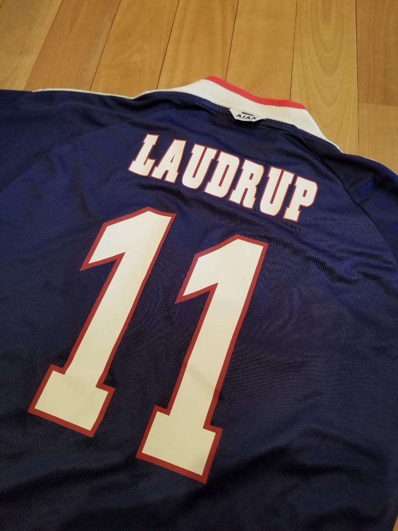 ブライアン・ラウドルップ　デンマーク代表　アンブロ　M-L ユニフォーム