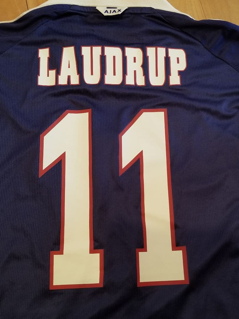 ブライアン・ラウドルップ　デンマーク代表　アンブロ　M-L ユニフォーム