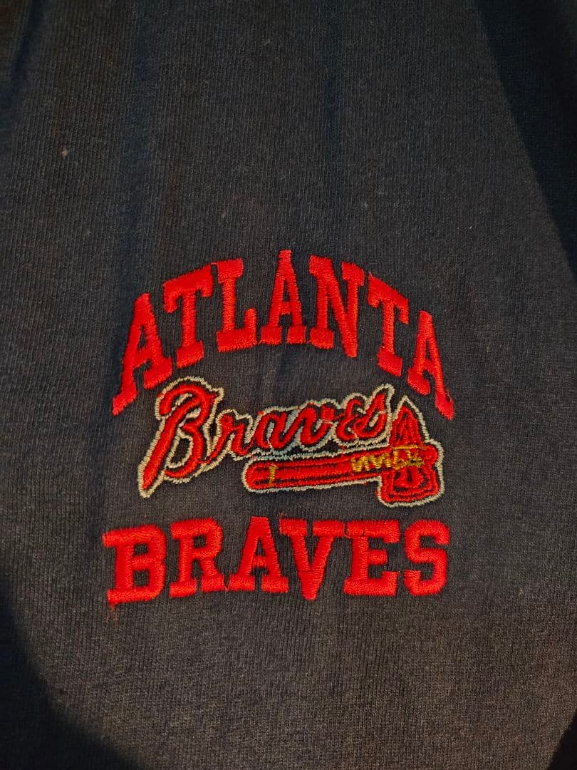 【MLB公式 1997年製】BRAVES ベースボールシャツ XL 希少古着