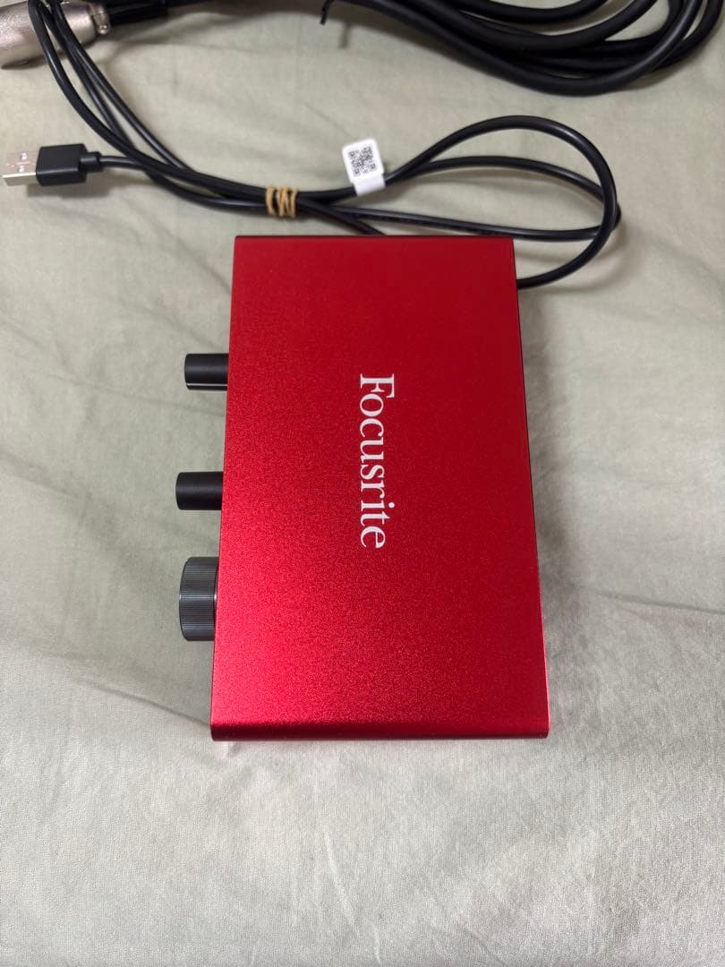 Focusrite 2イン2アウト 24bit/192kHz (3rd Gen)