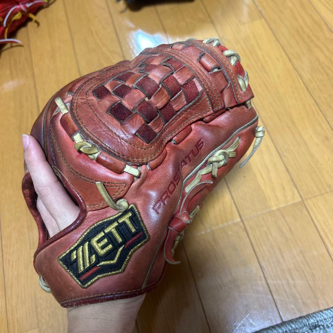 ZETT PROSTATUS 硬式グローブ