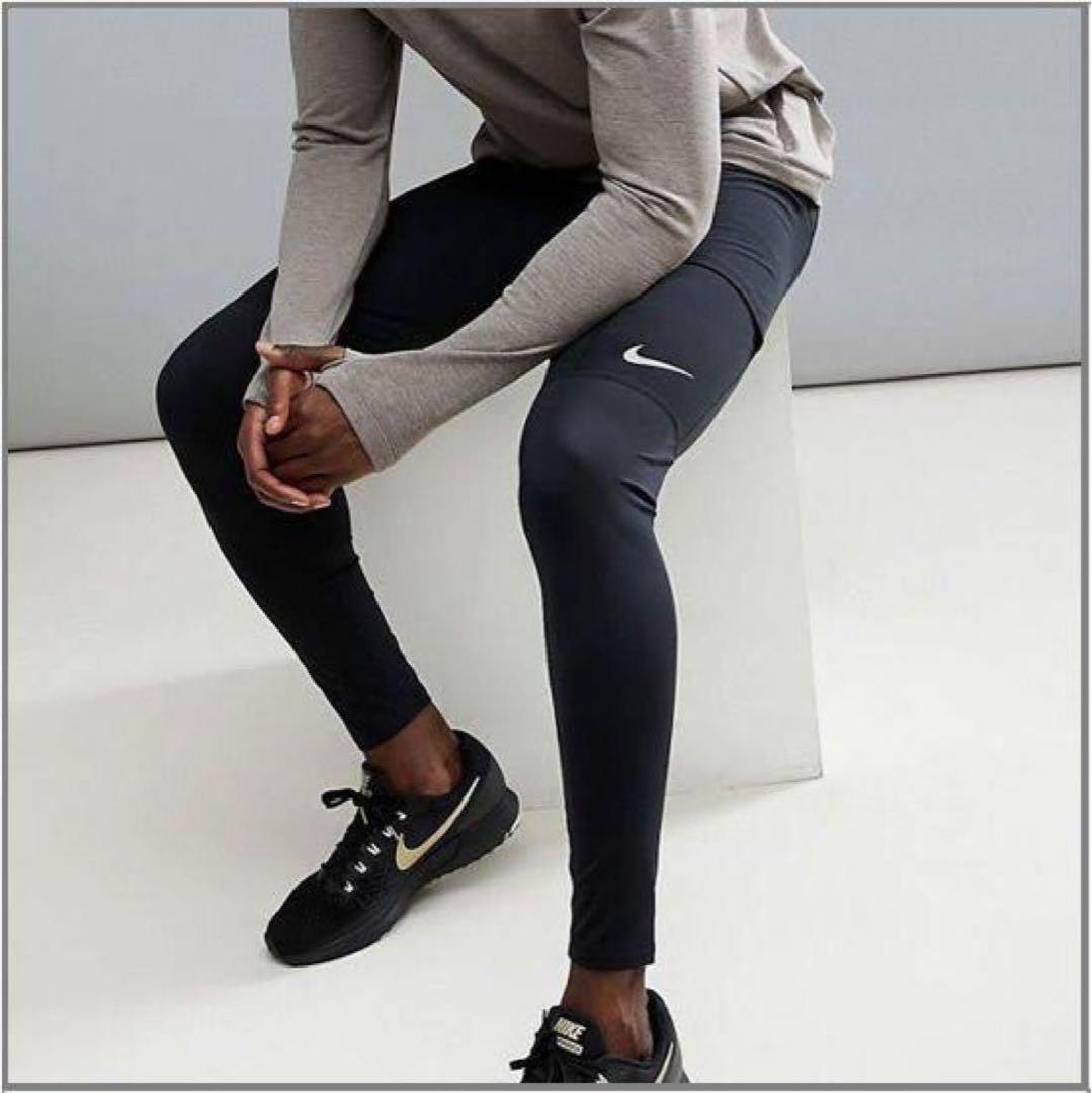 【短時間2回使用極美品】NIKE RUNNINGスフィアシールドランナー上下L黒