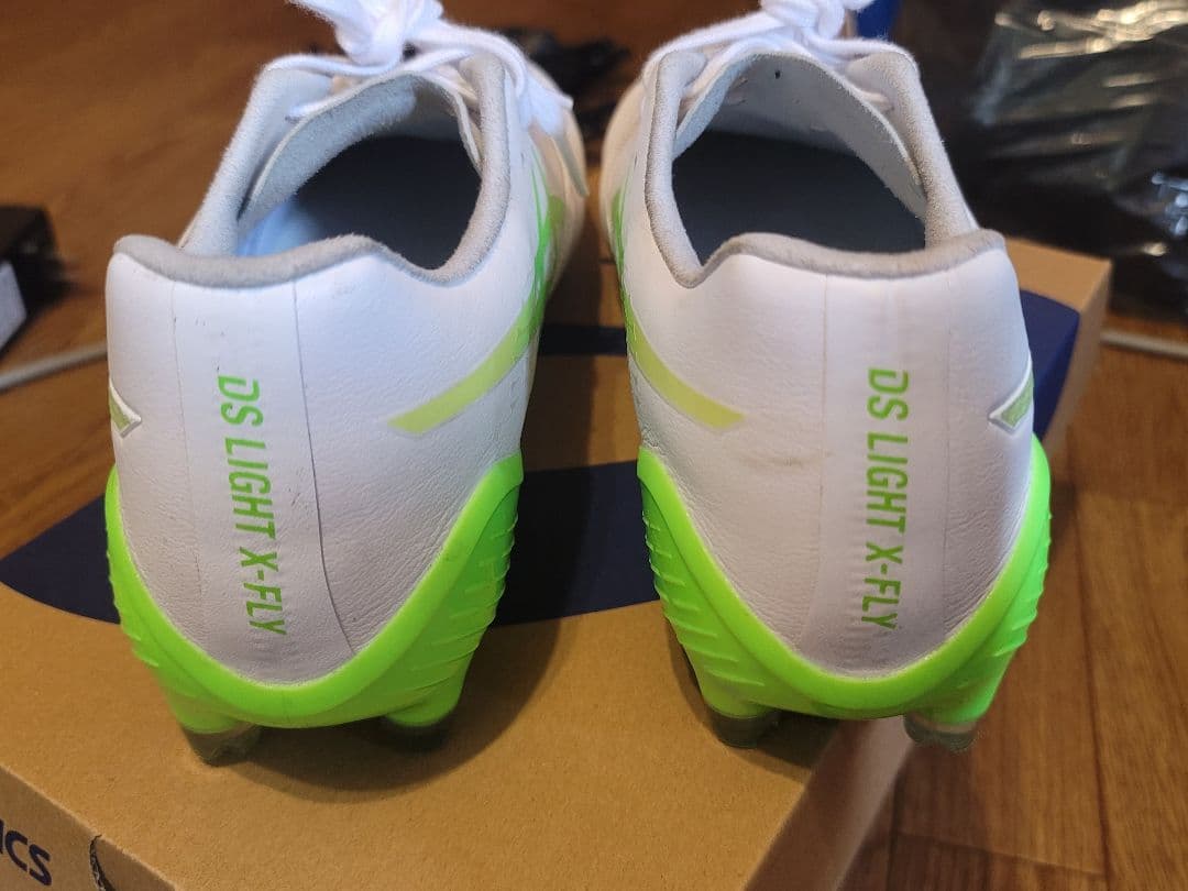 シューズ asics DS LIGHT X-FLY 6 27cm WHITE/GREEN