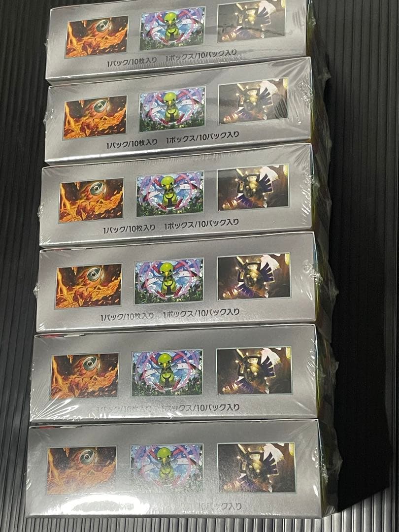 ポケモンカードハイクラスパック　テラスタルフェスex 新品未開封シュリンク付6箱