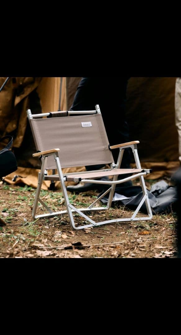 Coleman(コールマン) コンパクトフォールディングチェア 2脚 グレー