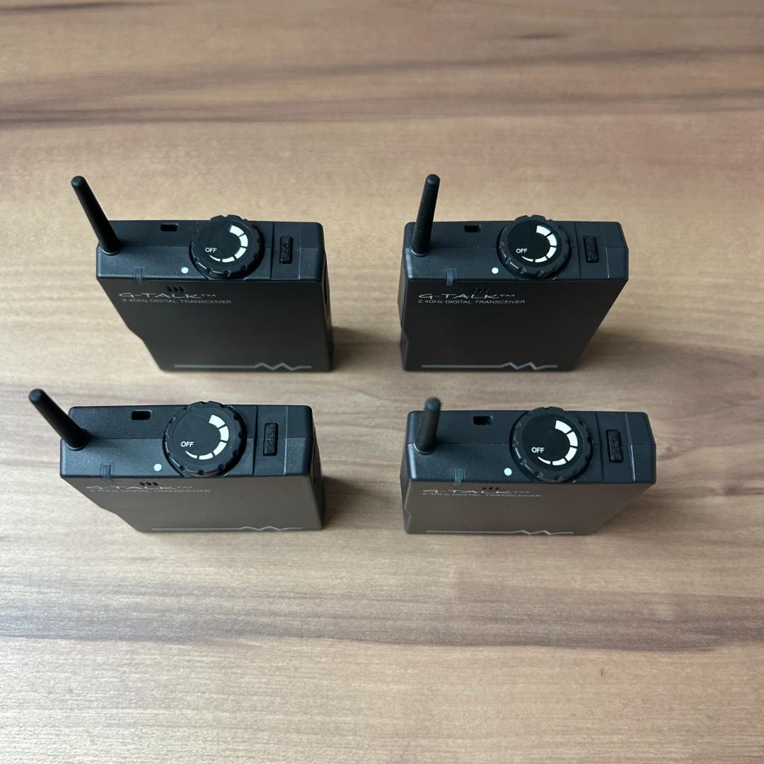 特定小電力 トランシーバ 無線 G-TALK 2.4GHz 4台セット