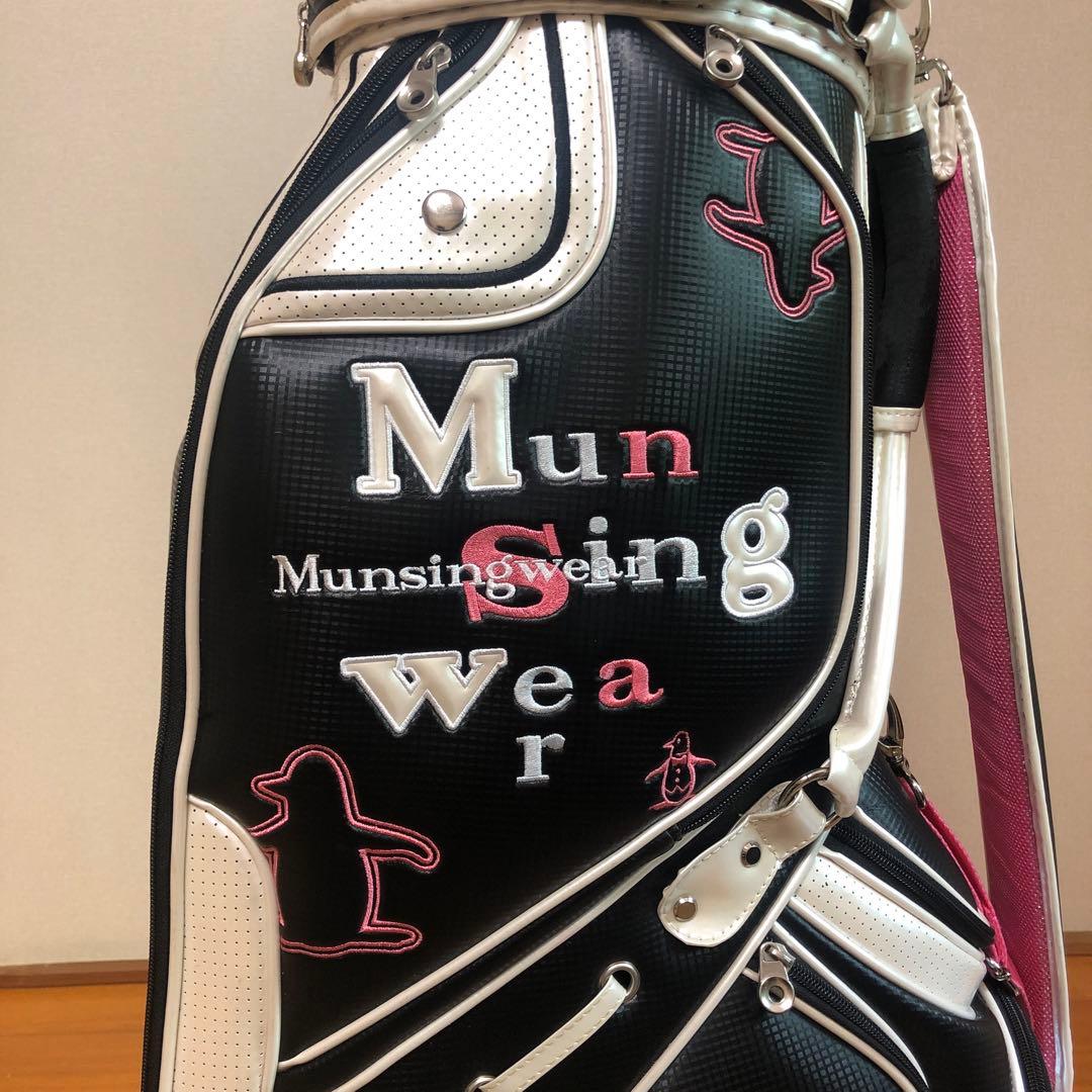 Munsingwear マンシングウェア キャディバッグ レディース フード付き