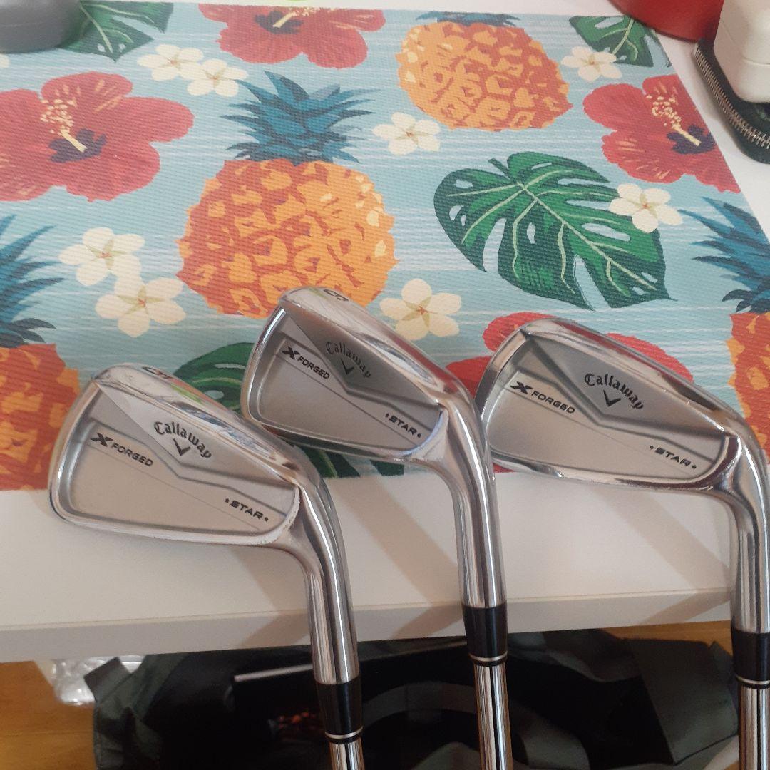 2024 Callaway X Forged スター アイアン 6本セット