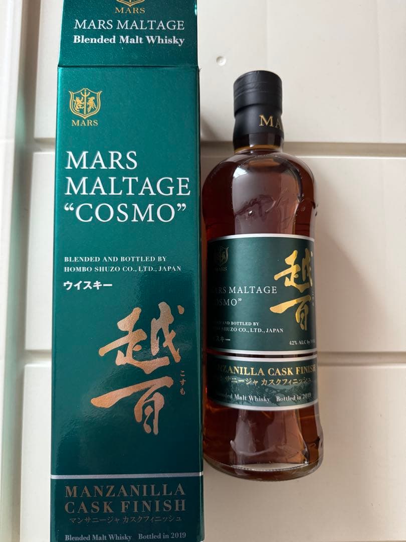 2019 マルスモルテージ越百 マンサニージャ カスクフィニッシュ 本坊酒造