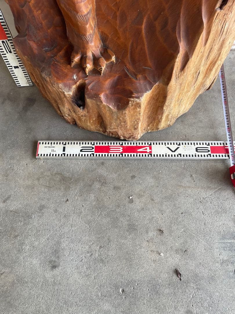 木製動物彫刻 インテリア装飾品