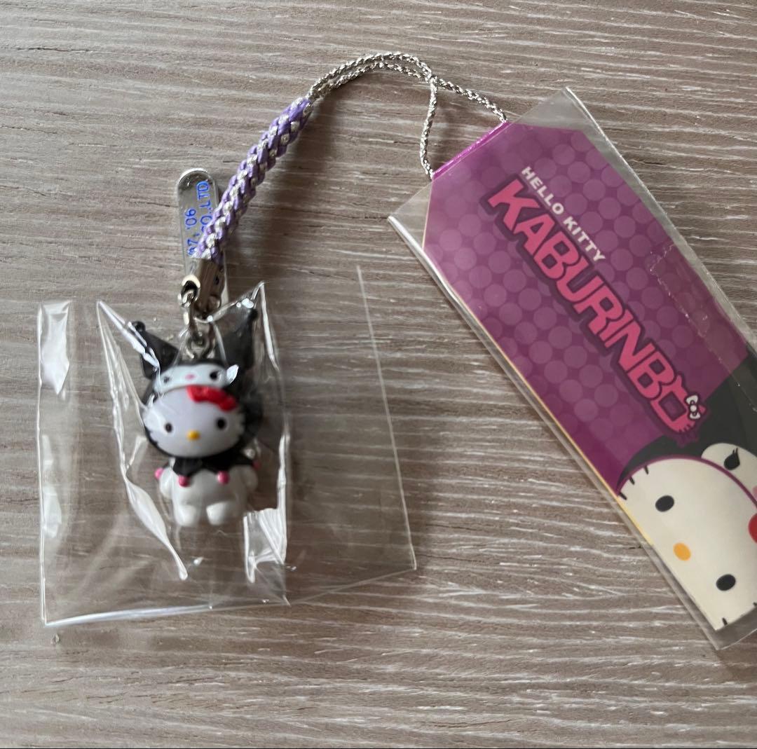 激レア◎全種セット◎ピューロランド限定◎かぶりんぼキティ◎根付けストラップ