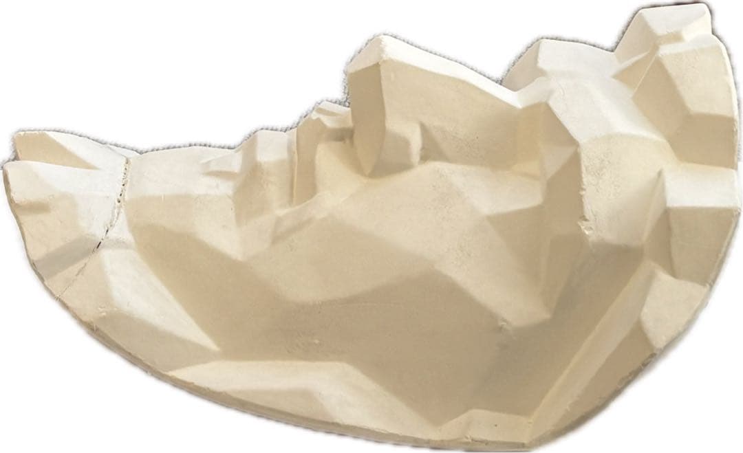 石膏像 ルキウス 男子大顔面 半面 面取り