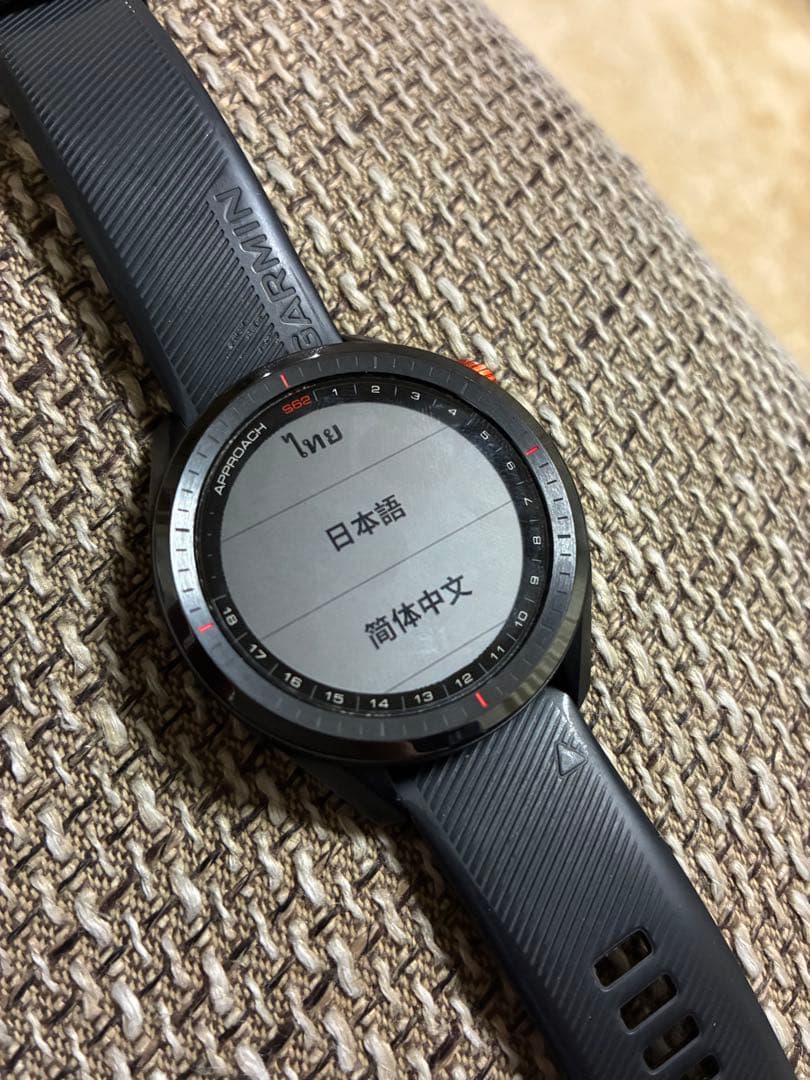 ガーミンS62 アプローチ　garmin ゴルフ